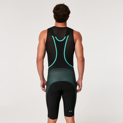 Oakley Men's Endurance Ultra Bib - Black/Hunter Green