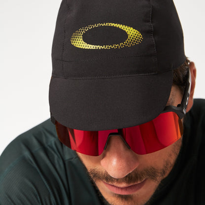 Oakley Men's Cadence Road Cap - Black/Sulphur