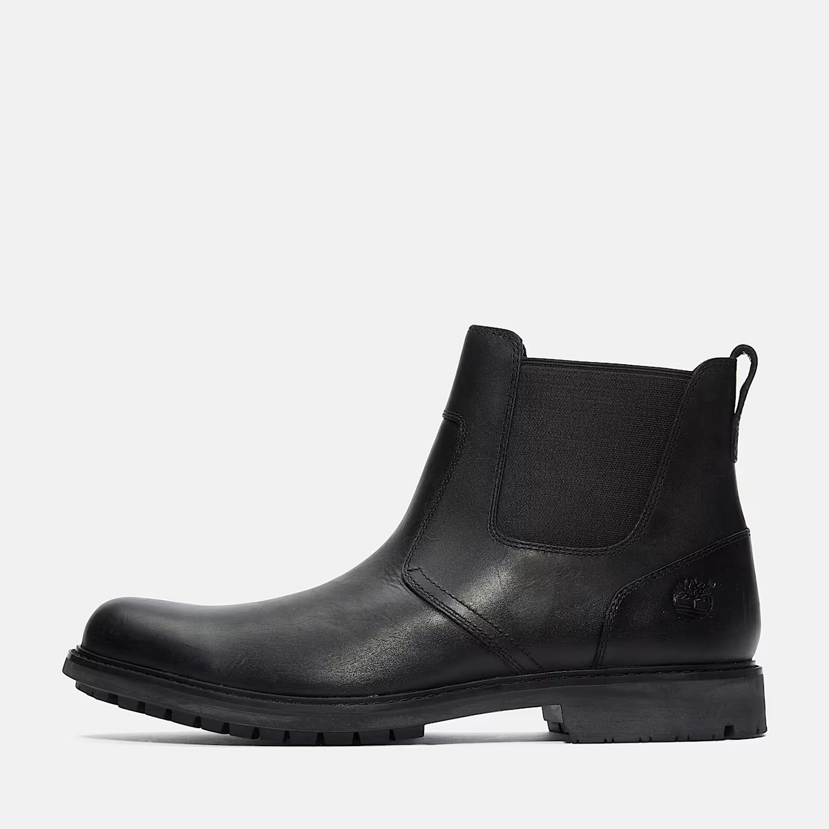 Timberland Stormbucks Waterproof Chelsea Men's Boots — Black Leather