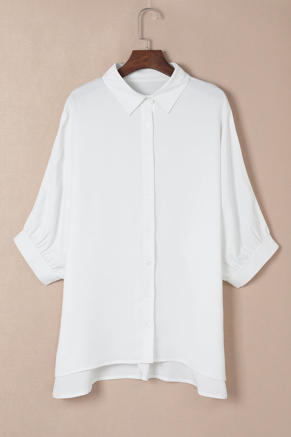 Threaded Pear Itzel Puff Sleeve Oversize Shirt