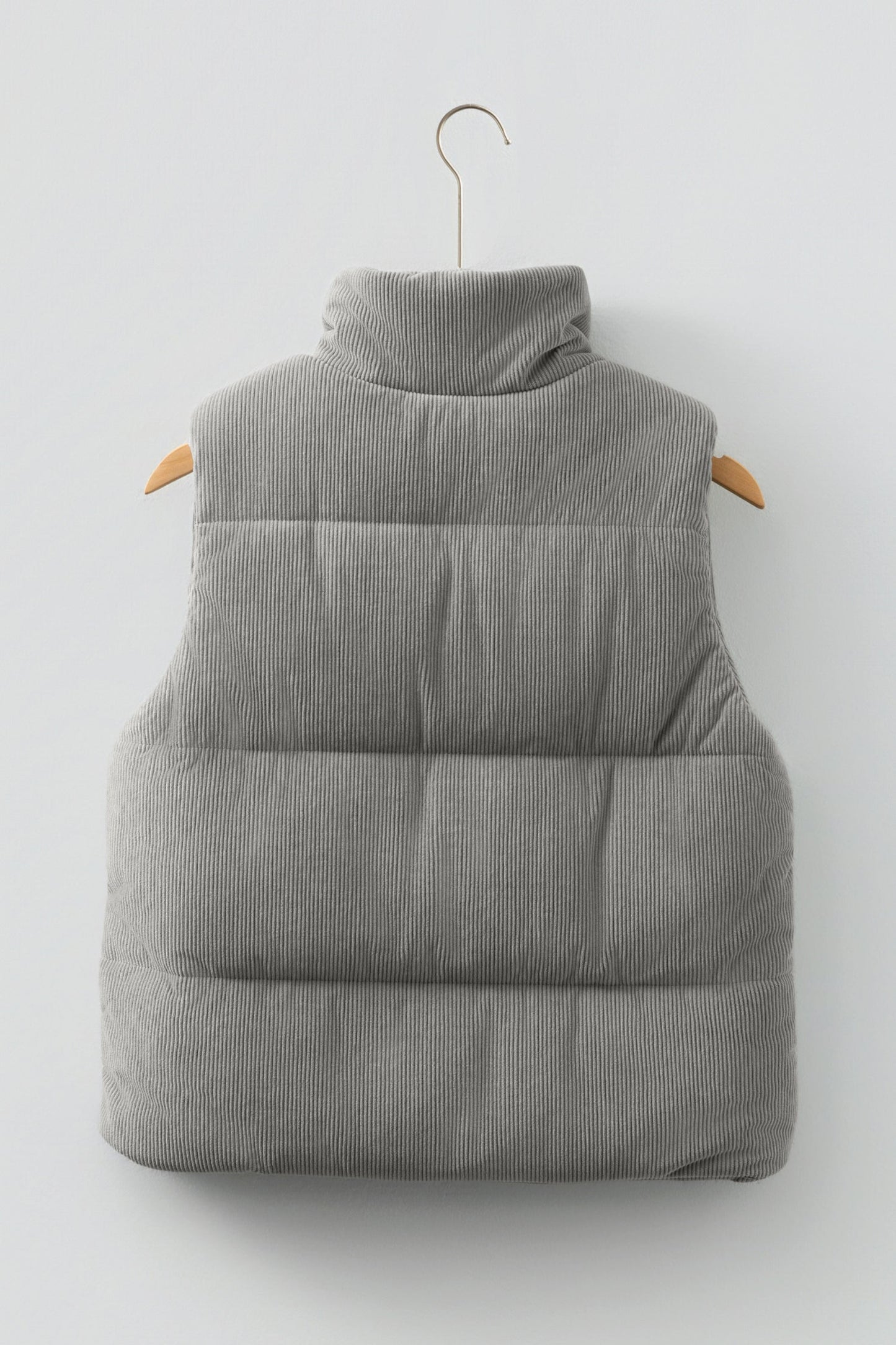 Threaded Pear Taytum Stand Zipped Puffer Vest