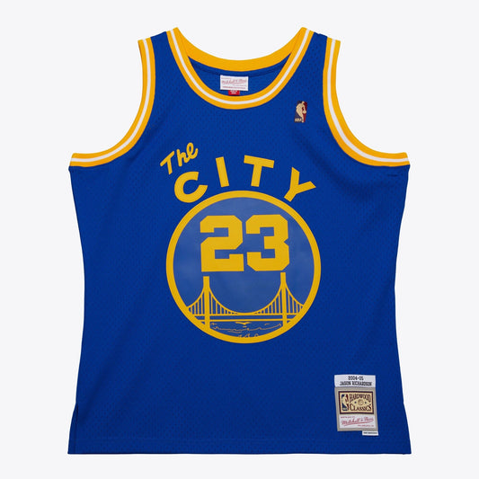 Mitchell & Ness Men's NBA Blue Alternate Jersey Warriors 2004 Jason Richardson Jerseys