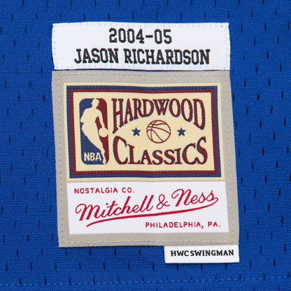 Mitchell & Ness Men's NBA Blue Alternate Jersey Warriors 2004 Jason Richardson Jerseys