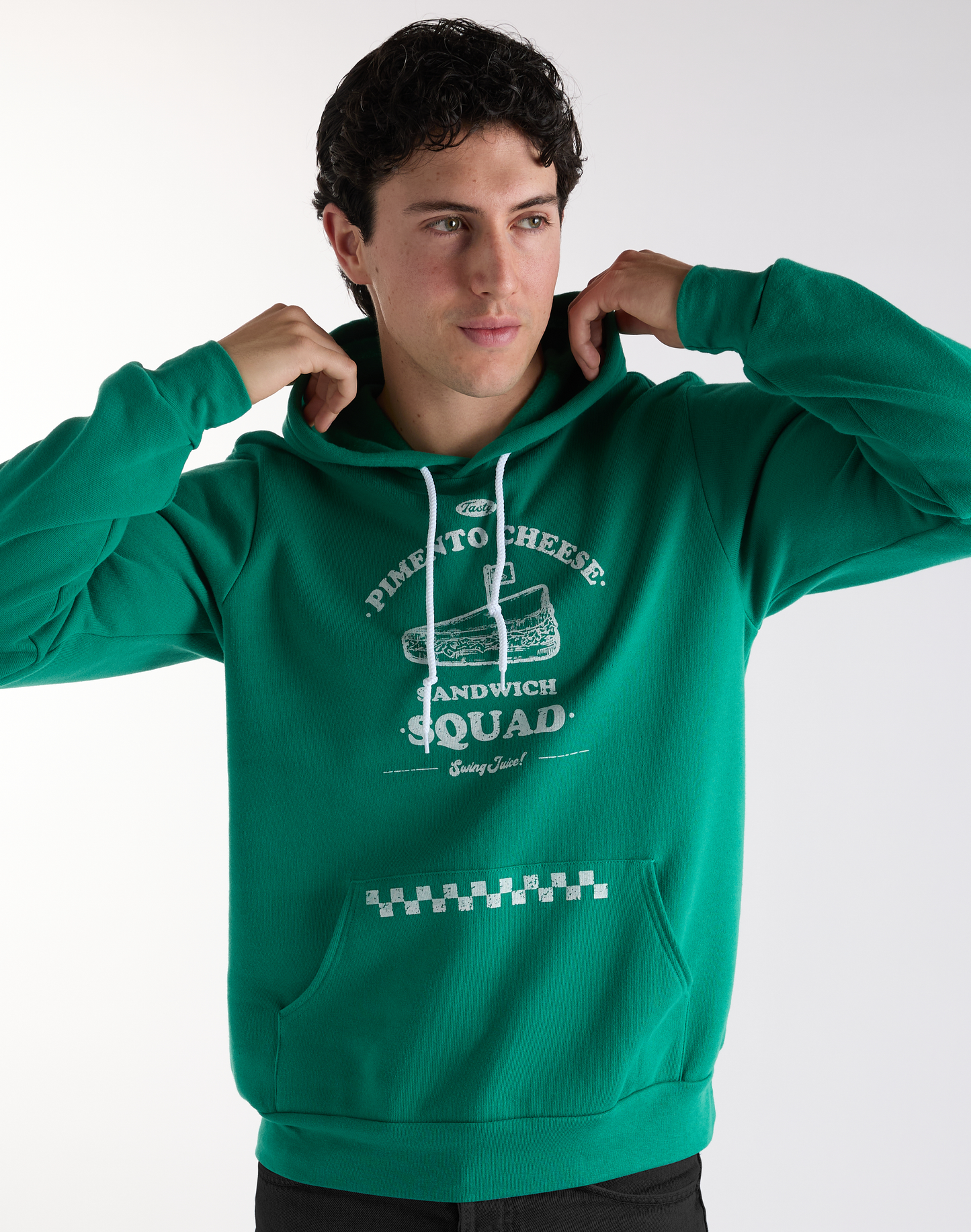 Golf Pimento Cheese Sandwich Squad Unisex Hoodie by SwingJuice LLC