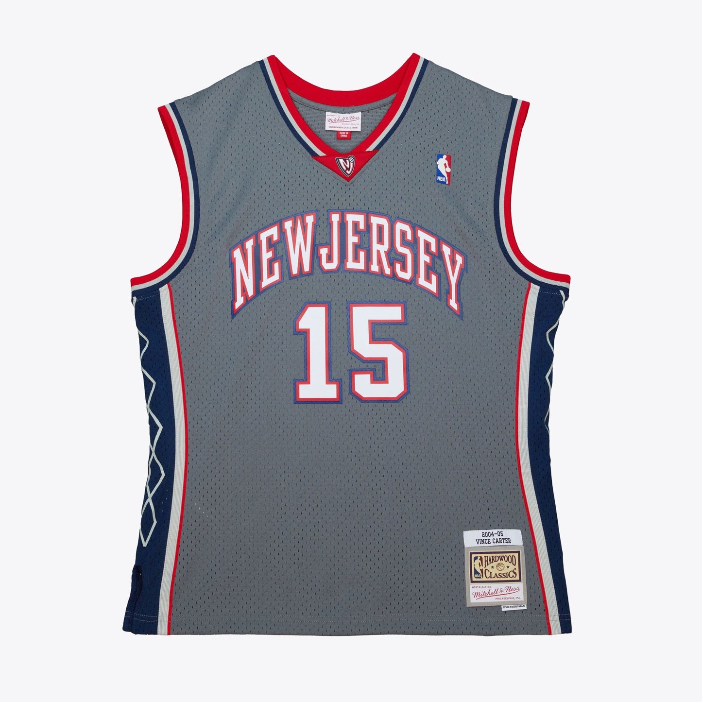 Men's Mitchell & Ness Alternate Jersey Nets 2004 Vince Carter