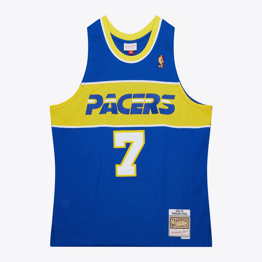 Mitchell & Ness Men's NBA Blue Hwc Jersey Pacers 2004 Jermaine O'Neal