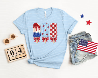 Patriotic Popsicles Graphic Tee