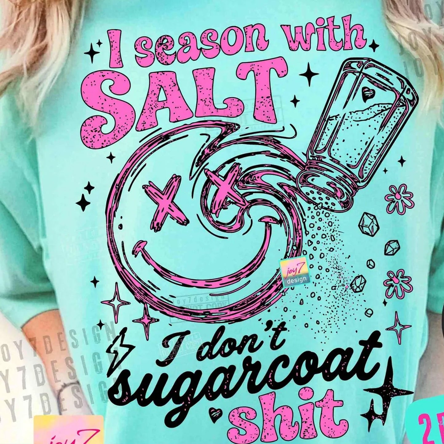 I Season With Salt Graphic Tee