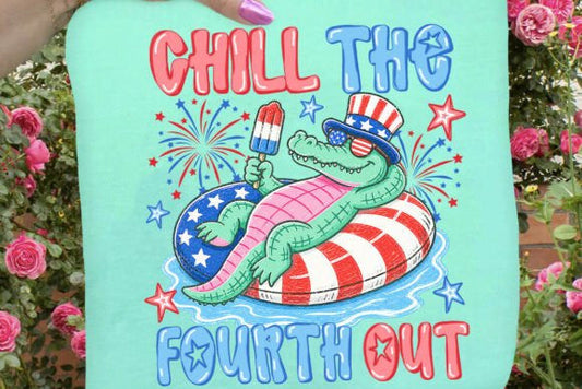 Chill the Fourth Out Graphic Tee