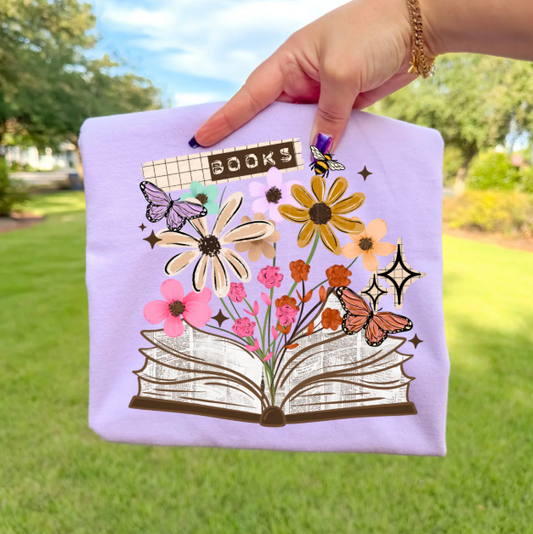 Books Graphic Tee