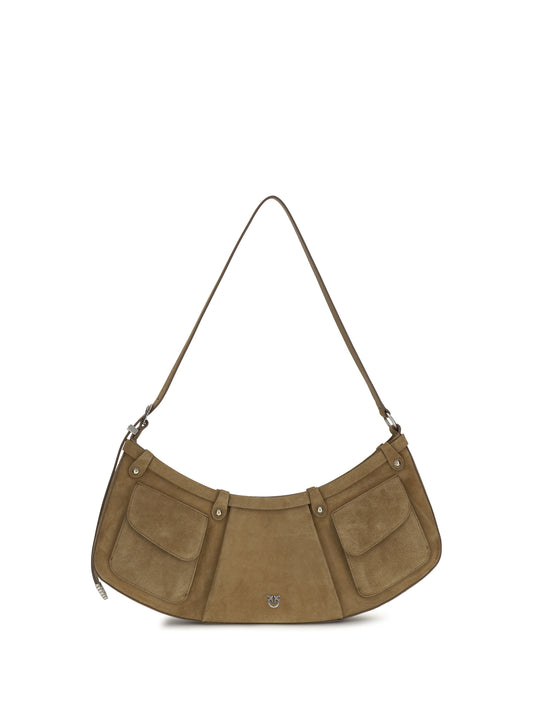 Shoulder Bag Pocket Body Suede
