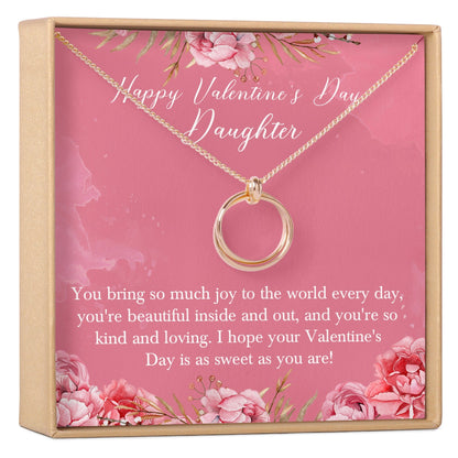 Valentine's - Daughter Necklace, Multiple Styles