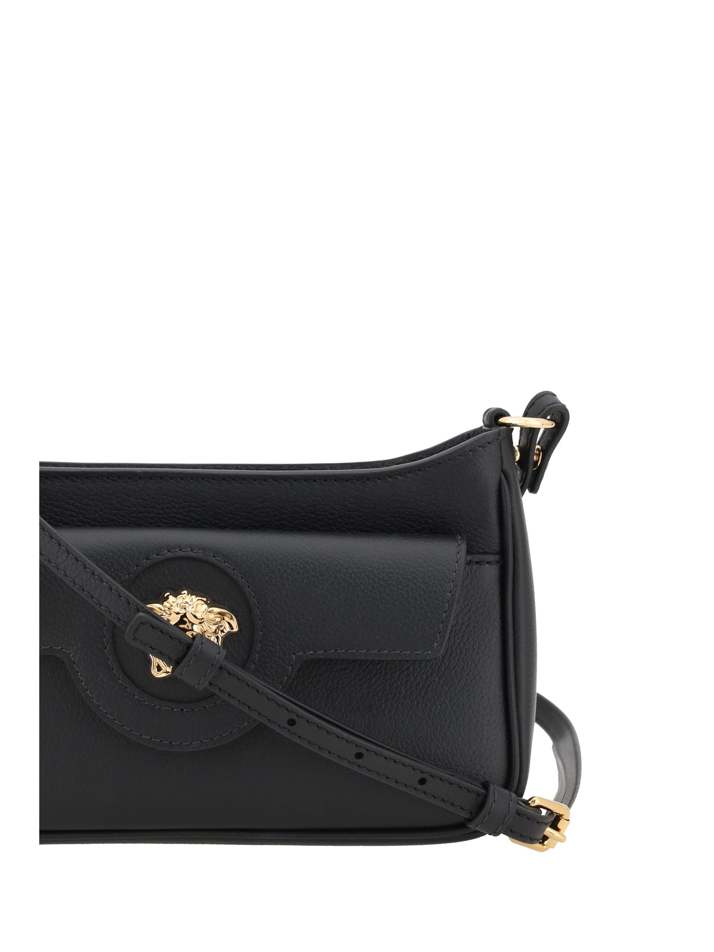 Shoulder Bag Mini Medusa Black/Gold