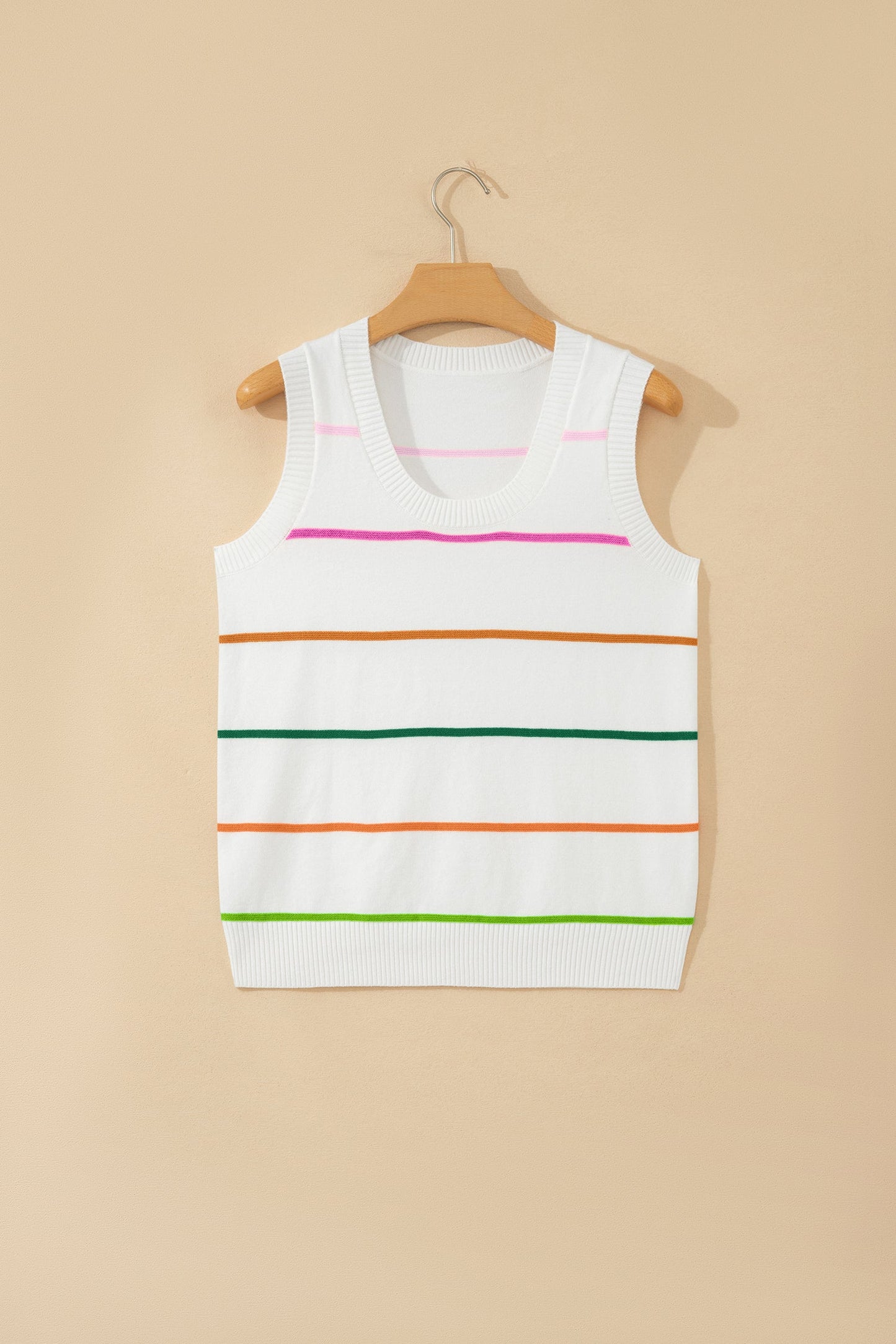 Threaded Pear Soraya Stripe Knitted Sweater