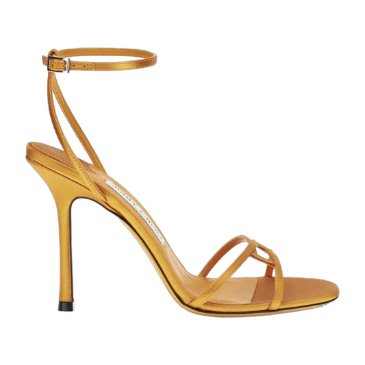 Sandals Leo Satin Sunset Orange
