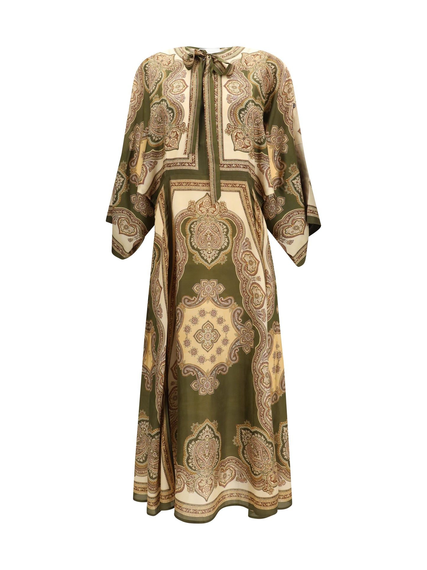 Tunic Dress Mahon Olive Paisley