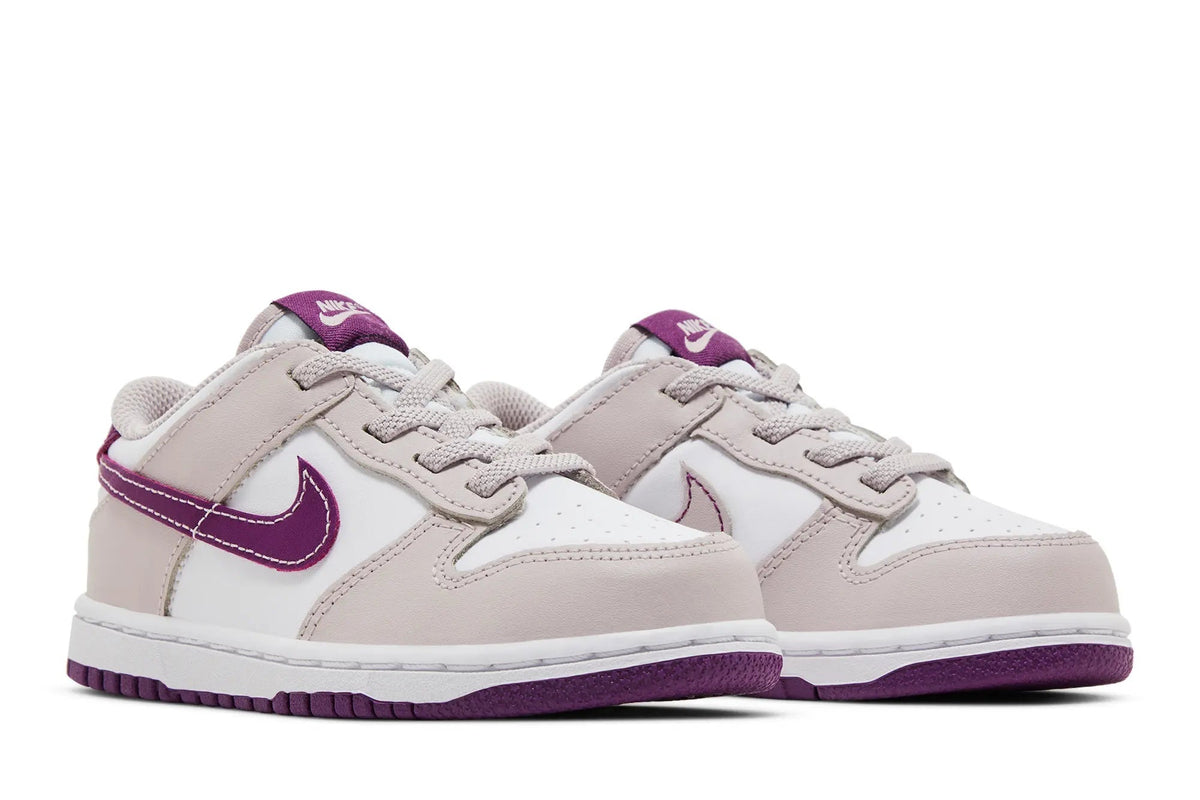 Nike Toddlers Dunk Low - White/Viotech