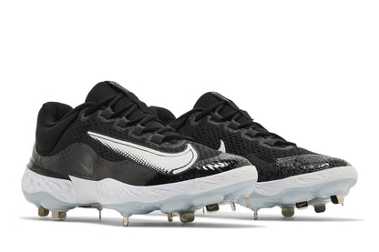 Nike Men's Alpha Huarache Elite 4 Low - Black/White