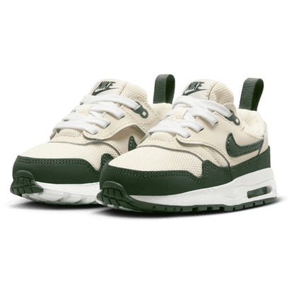 Nike Toddlers Air Max 1 EasyOn - Beige/Green