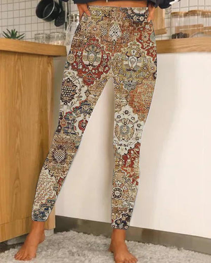 Hawaiian 3D Print Leggings Vol. 2 – Unisex Digital Print