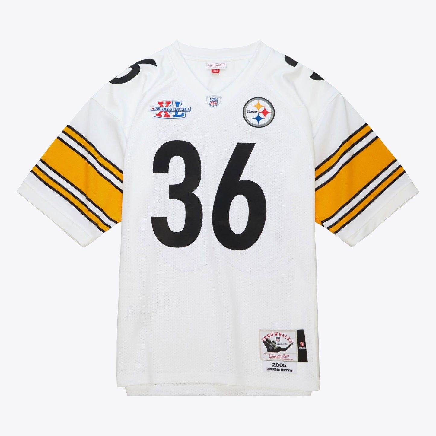 Mitchell & Ness Men's NFL Authentic Jersey Steelers 2005 Jerome Bettis Jerseys