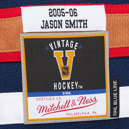 Mitchell & Ness Men's NHL Dark Jersey Oilers 2005 Ryan Smyth