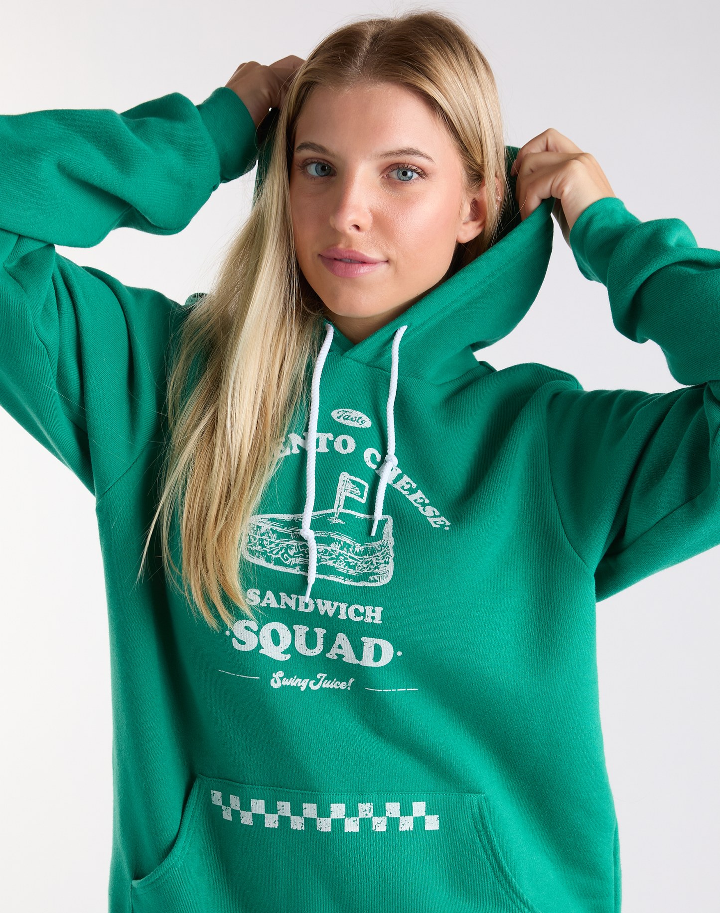 Golf Pimento Cheese Sandwich Squad Unisex Hoodie by SwingJuice LLC