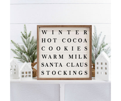 Kendrick Home Christmas Comforts White