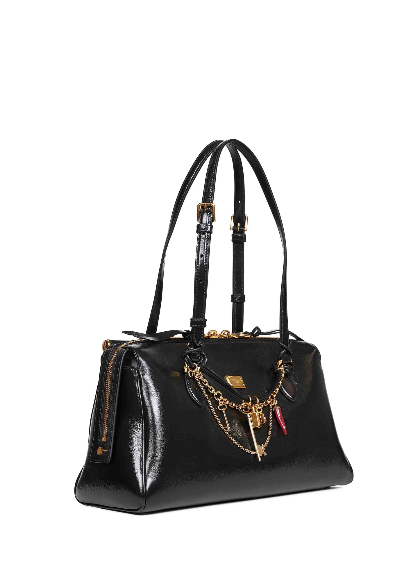 Black Vittoria Handbag