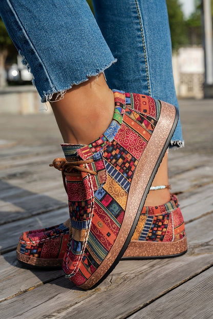 Threaded Pear Octavia Decor Slip On Shoes