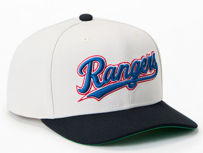 Mitchell & Ness Men's MLB Off Word Pro Snapback Rangers Snapback Caps