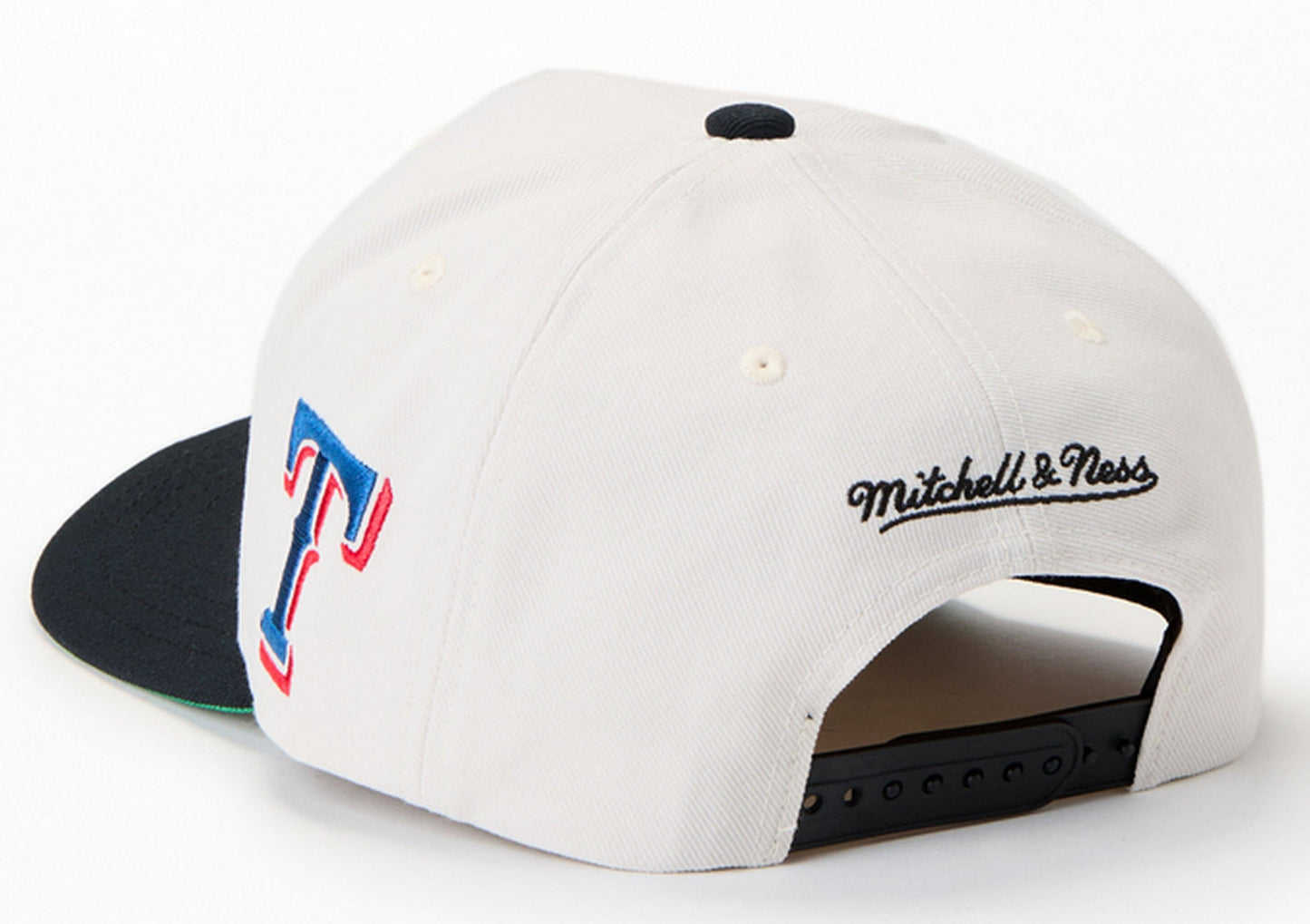 Mitchell & Ness Men's MLB Off Word Pro Snapback Rangers Snapback Caps