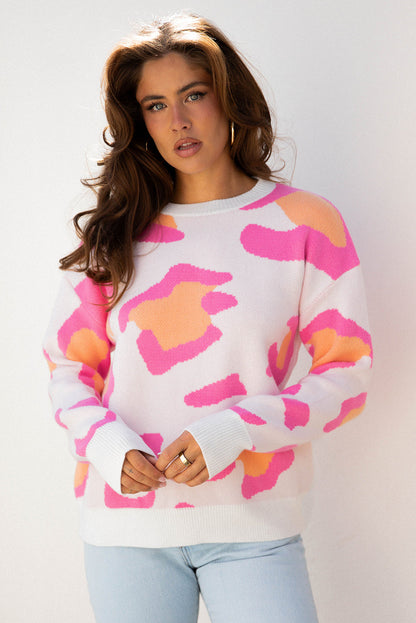 Threaded Pear Harlow Drop Shoulder Baggy Sweater