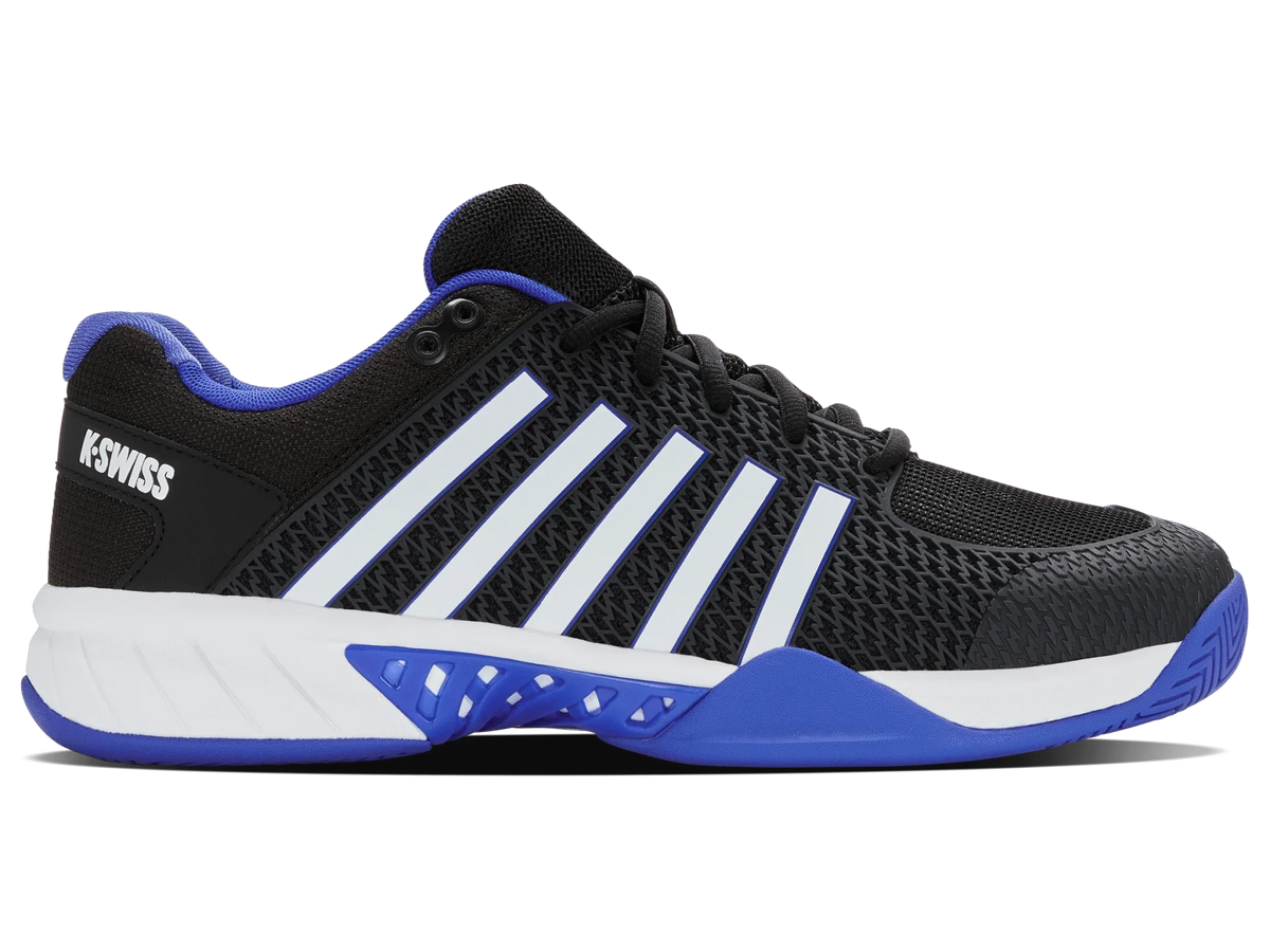 K-Swiss Express Light Pickleball Men's Court Shoes — Black/Blue/Orange