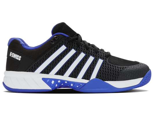 K-Swiss Express Light Pickleball Men's Court Shoes — Black/Blue/Orange