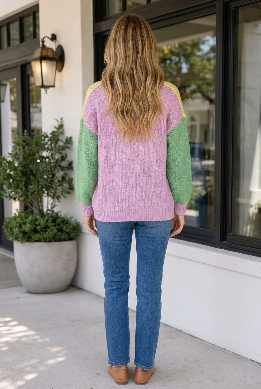 Threaded Pear Jaliyah Regular Wash Knitwear Cardigan