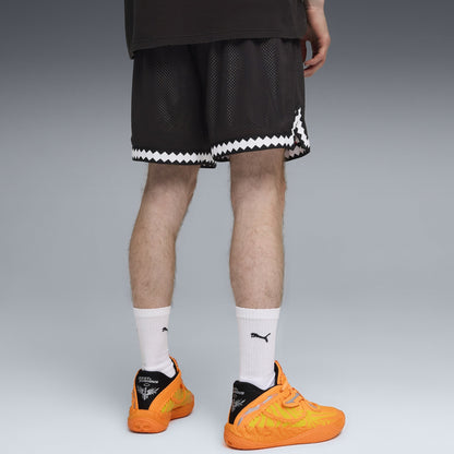 Puma Men's x Fast & Furious Rev. Mesh Short 6" - Black