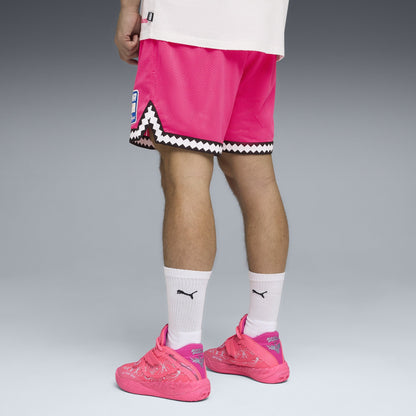 Puma Men's x Fast & Furious Rev. Mesh Short 6" - Pink