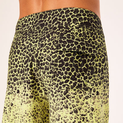 Oakley Men's Session RC 19" Boardshort - Gradient Crackle Bk/Yl