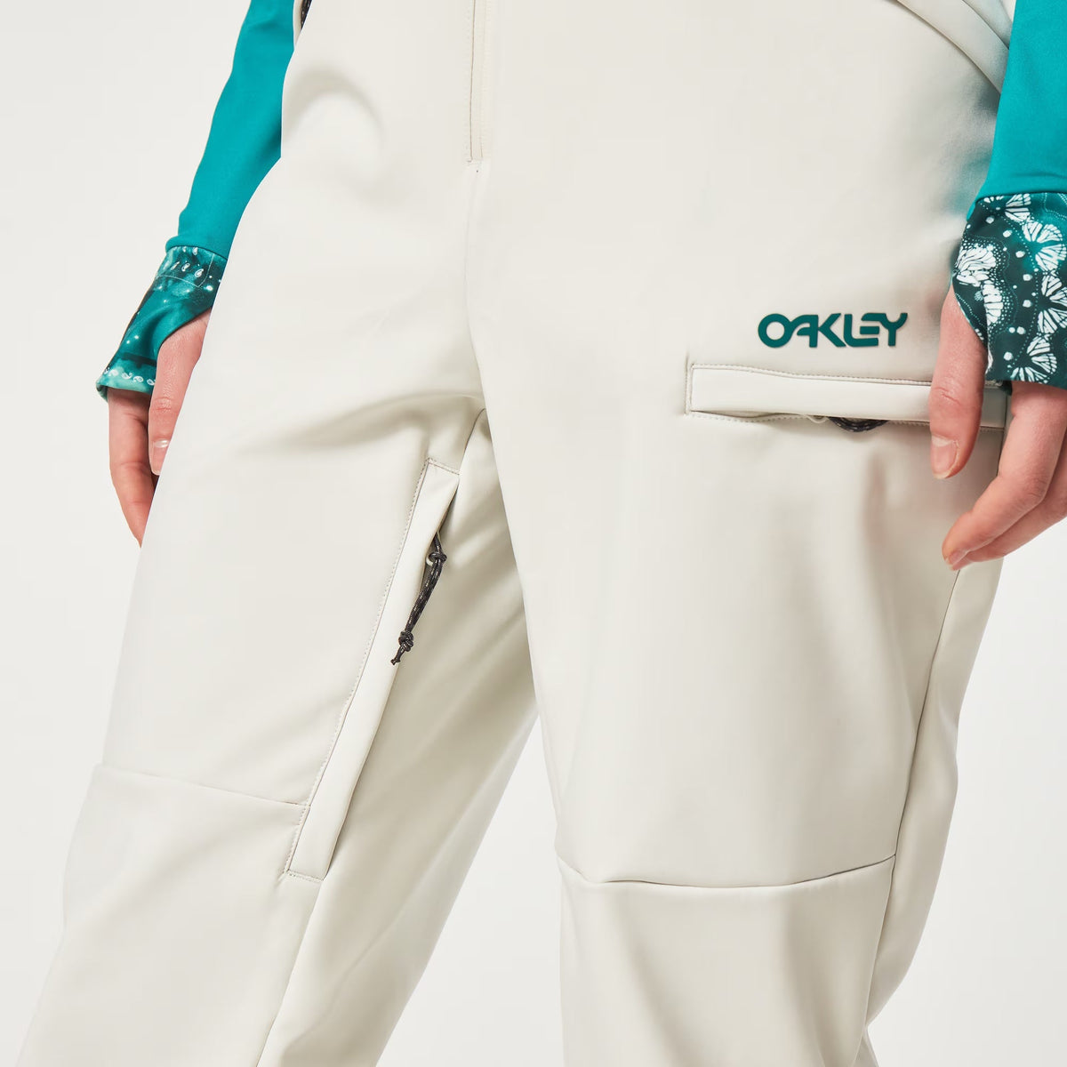 Oakley Women's TC Dharma Softshell Bib - Arctic White