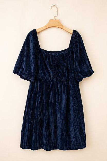 Threaded Pear Kataleya Short Puff Sleeve PLUS Dress