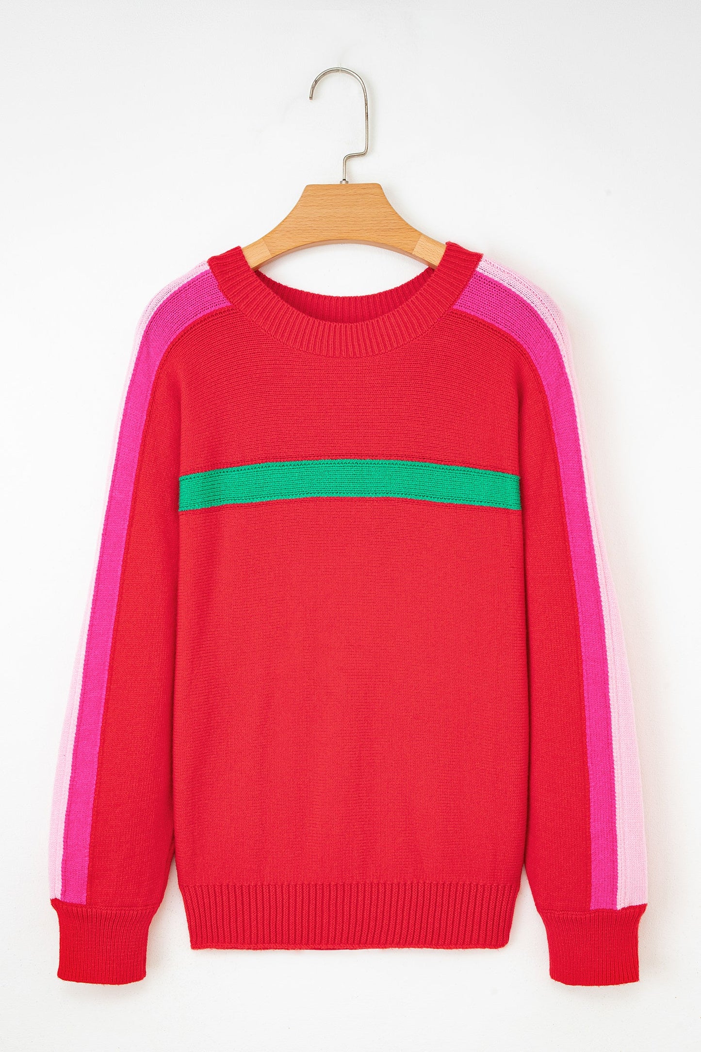 Threaded Pear Lana Holly Festive Holiday Sweater