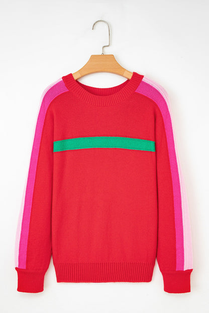 Threaded Pear Lana Holly Festive Holiday Sweater