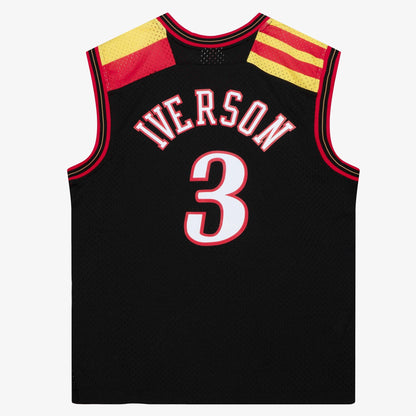 Mitchell & Ness Men's Alt Spain Jersey 76Ers 2006 Allen Iverson Jerseys