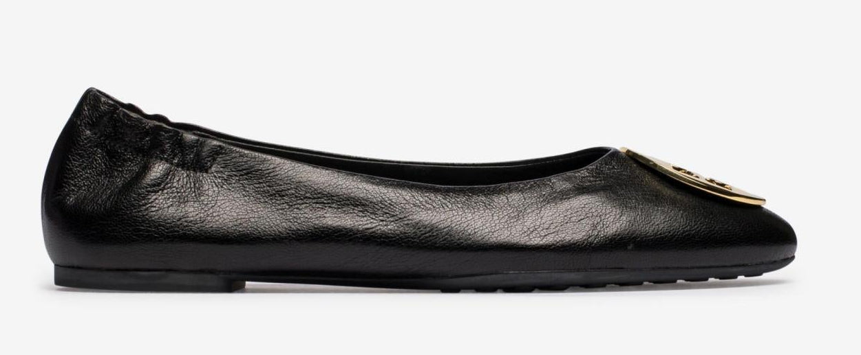 Women's Tory Burch Claire Ballet Flat - Black