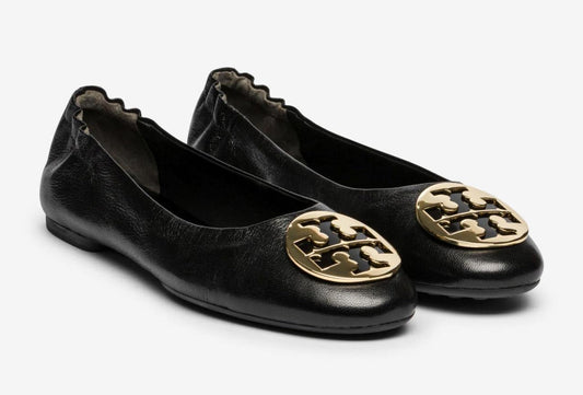 Women's Tory Burch Claire Ballet Flat - Black