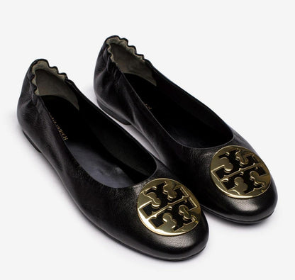 Women's Tory Burch Claire Ballet Flat - Black