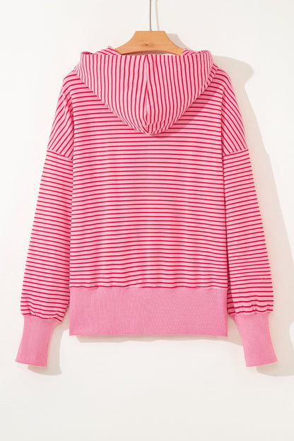 Threaded Pear Valerie Shoulder Loose Fit Hoodie