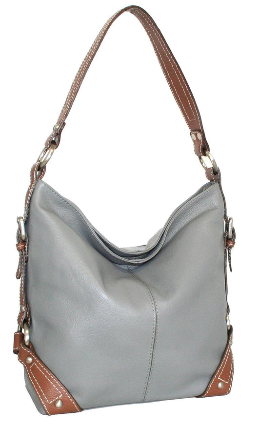 Moda Milano Hobo in Stone