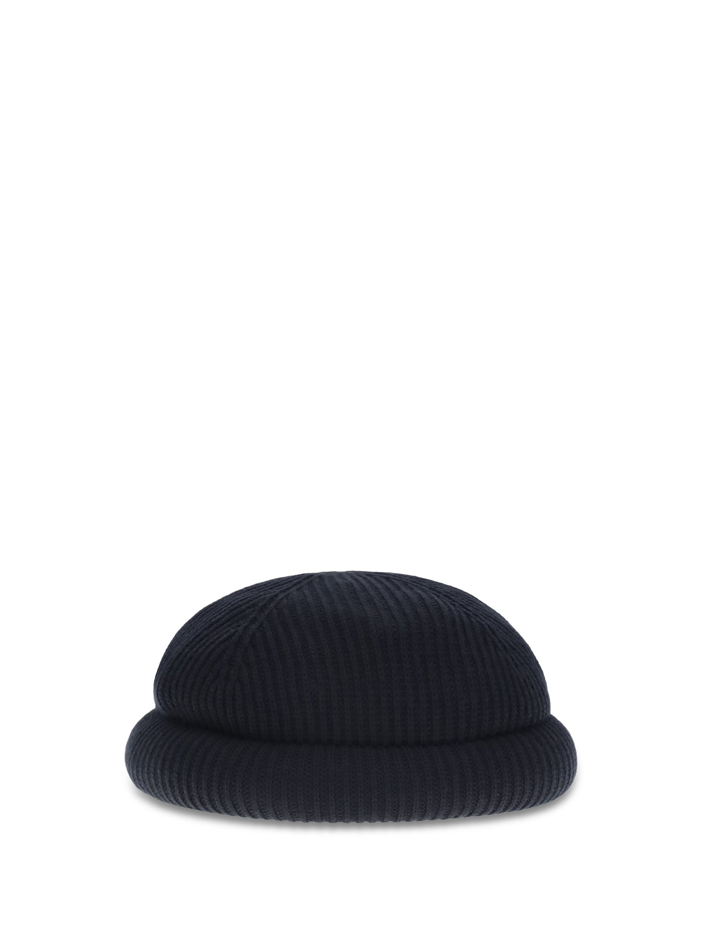 Wool Beanie Hat Navy Blue